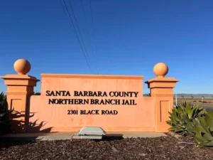 Santa Maria Northern Branch Jail sign